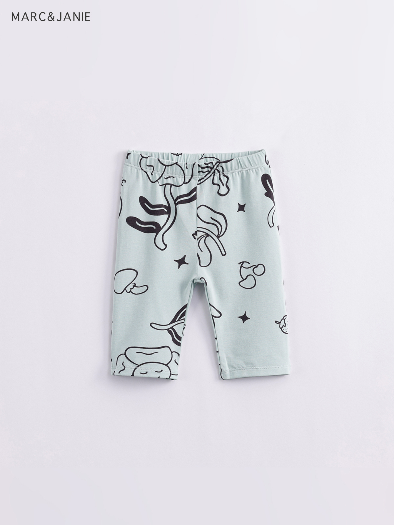 Girls Summer Breathable Leggings, Assorted Colors, Thin Cropped Pants