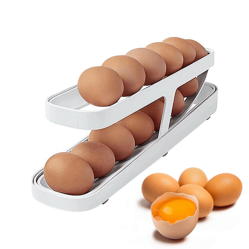 1pc Bandeja De Huevos De 3 Niveles Caja De Almacenamiento De - Temu