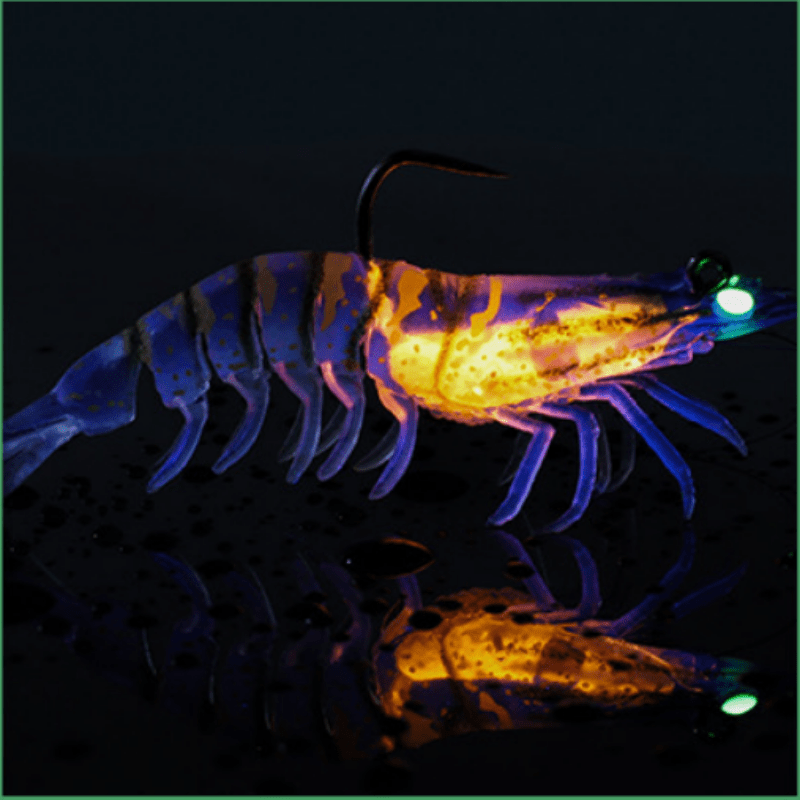 Luminous Shrimp Lures Soft Baits Tpe Material Maximum Bait - Temu Australia