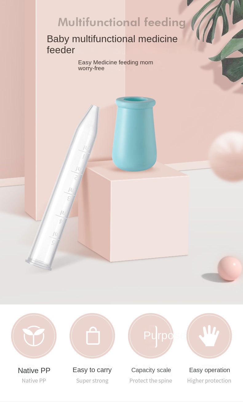 Baby Dropper Feeder - Pink