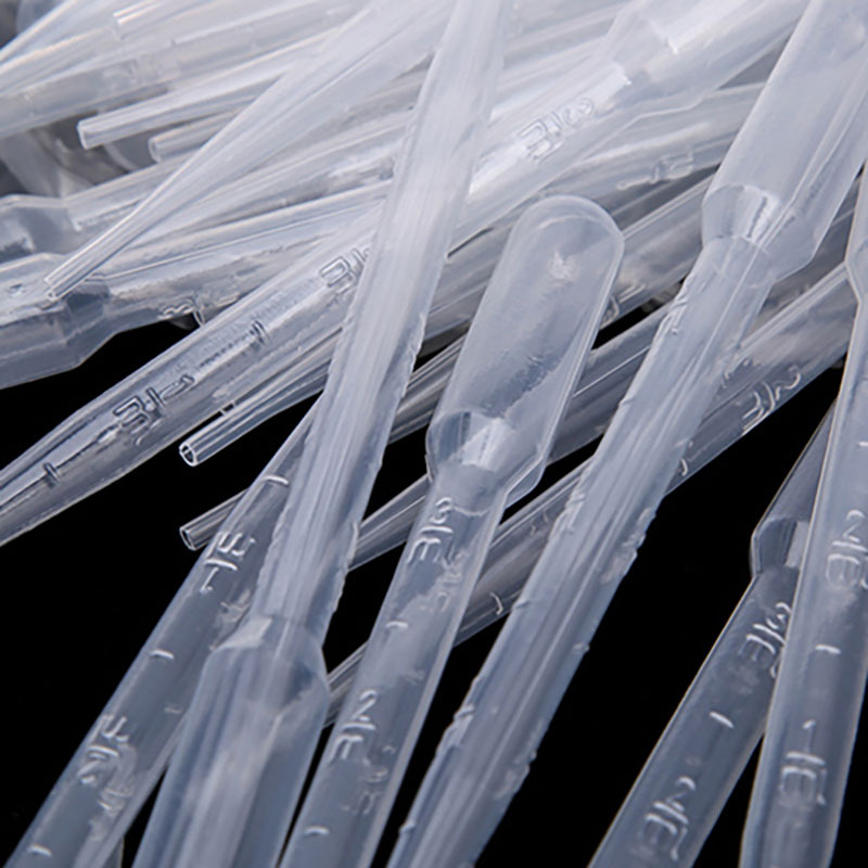 100Pcs 3ml Plastic Transfer Pipettes Disposable Eye Dropper