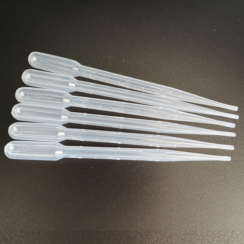 100Pcs 3ml Plastic Transfer Pipettes Disposable Eye Dropper