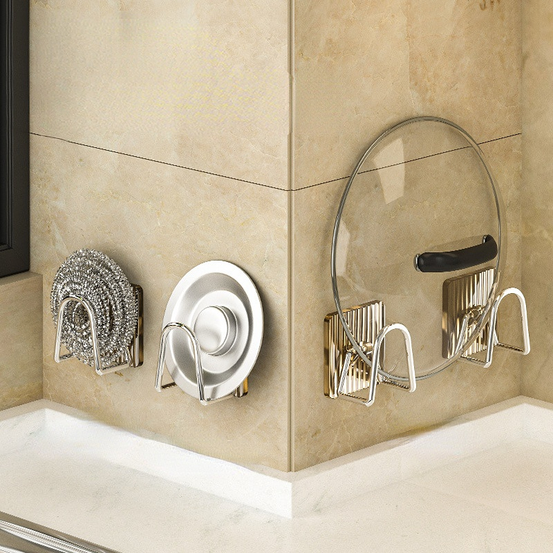 Gold Towel Rail Holder Luxury Wall Mounted Rack Shelf For Bathroom