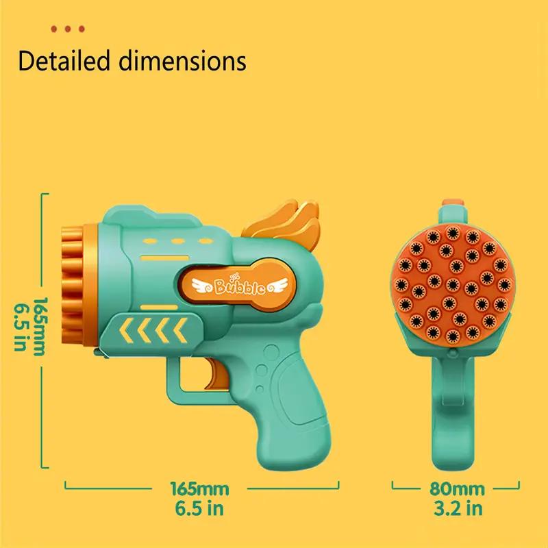 Colorful Bubble Gun With Rich Bubbles - Automatic Soap Rocket Bubble Maker  For Little Boys And Girls - Perfect For Parties, Weddings, And Summer  Outdoor Fun - Temu