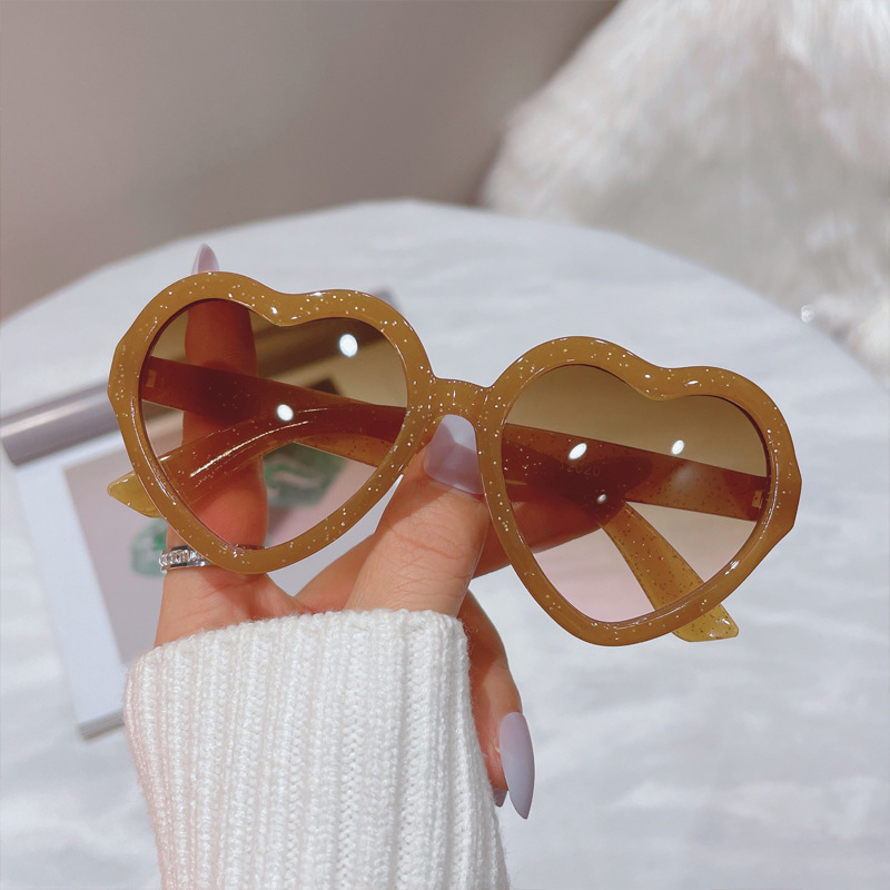 Creative Trendy Cute Vintage Y2k Heart Shape Sunglasses - Temu