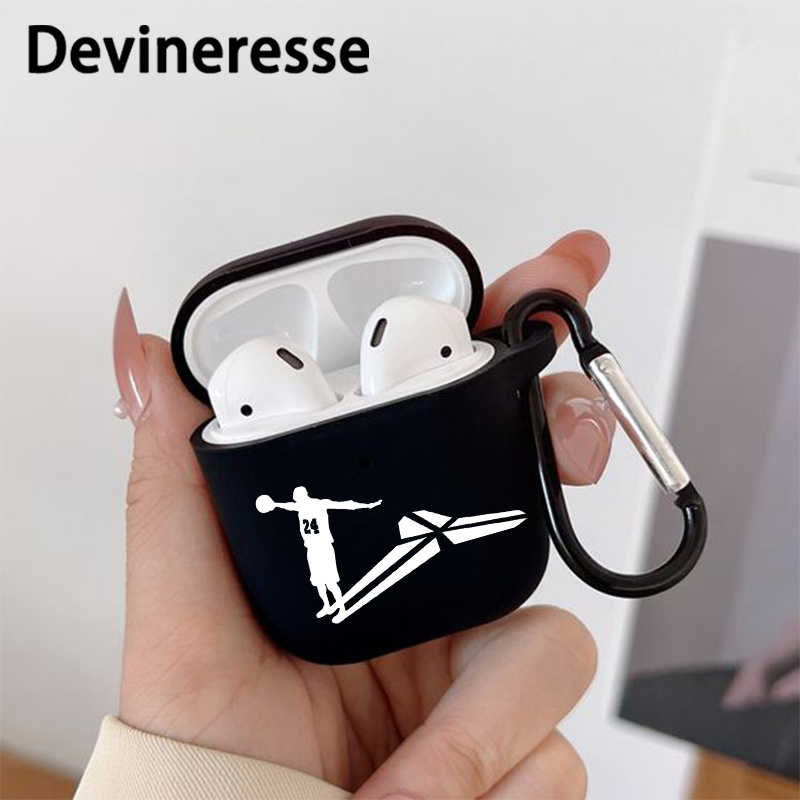 

1 Pcs No 24 Basketball Player Forever Protective Case For Wireless Earphone For Airpods 1/2, For Airpods3, For Airpods Pro, Good Quality And Durable Tpu Case As Gift For Birthday/teen/boys/girls/son/