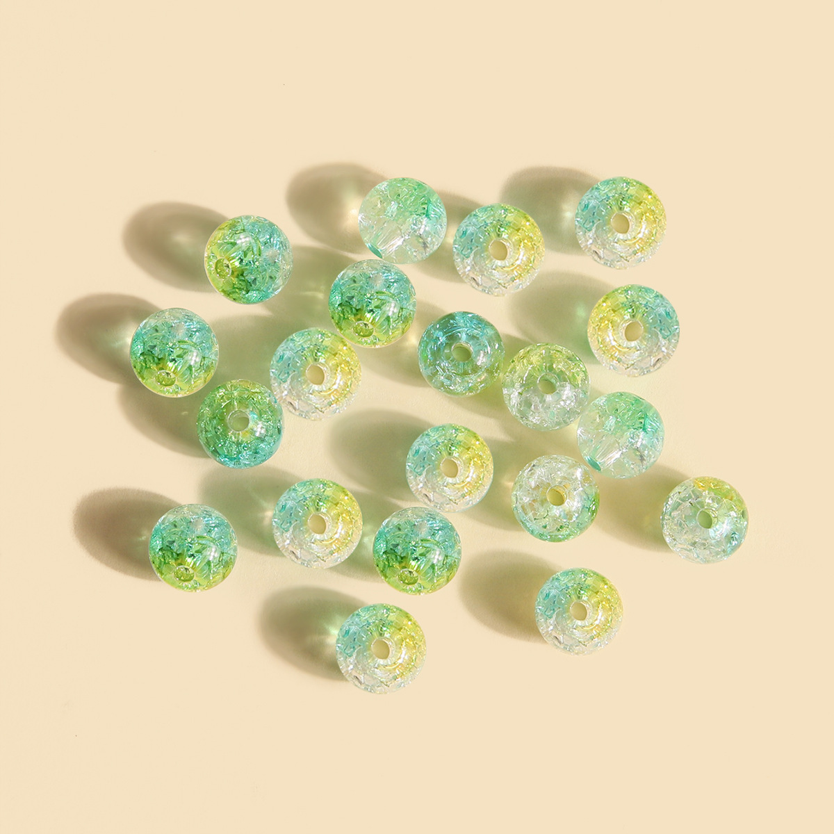 20mm Glow in the Dark Beads 20pc