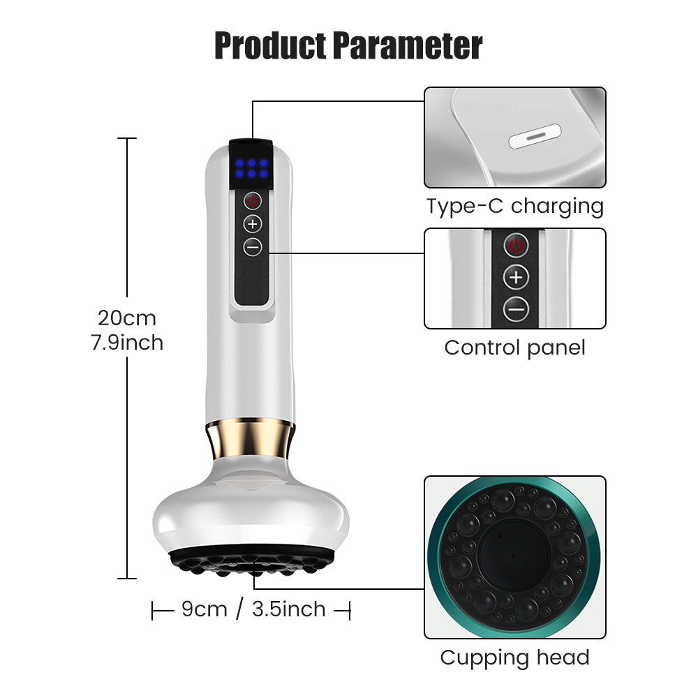 Brand New Body Tool Smart Massage Cupping Portable Electric Shock