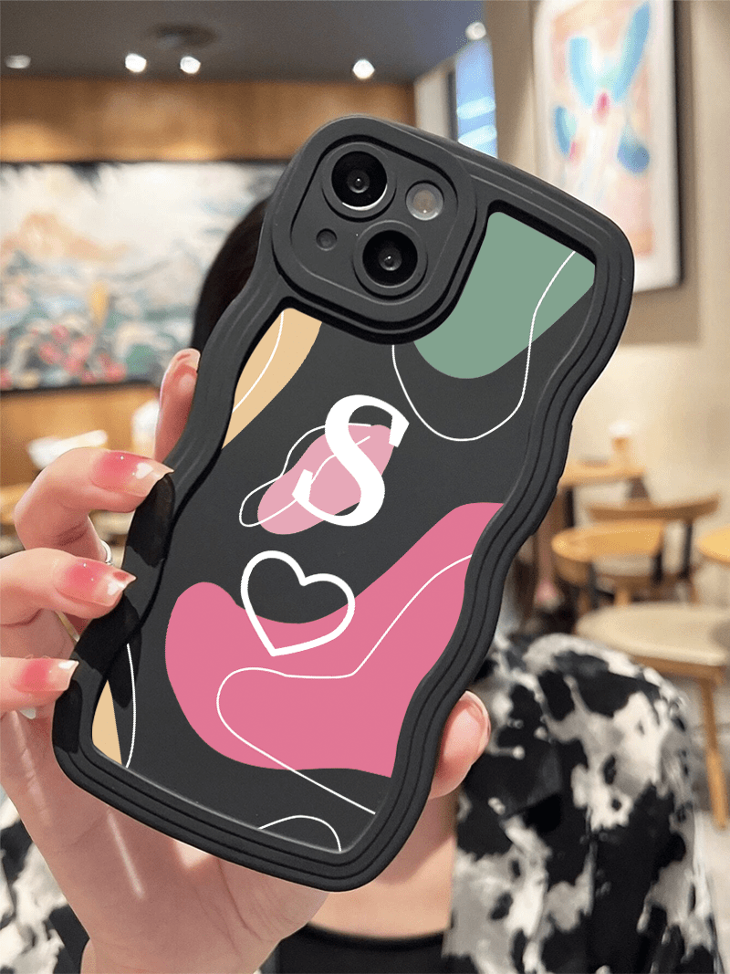 V Sign Pattern Design Protective Mobile Phone Case For Iphone 14 13 12 11  Xs Xr X 7 Mini Plus Pro Max - Temu Germany