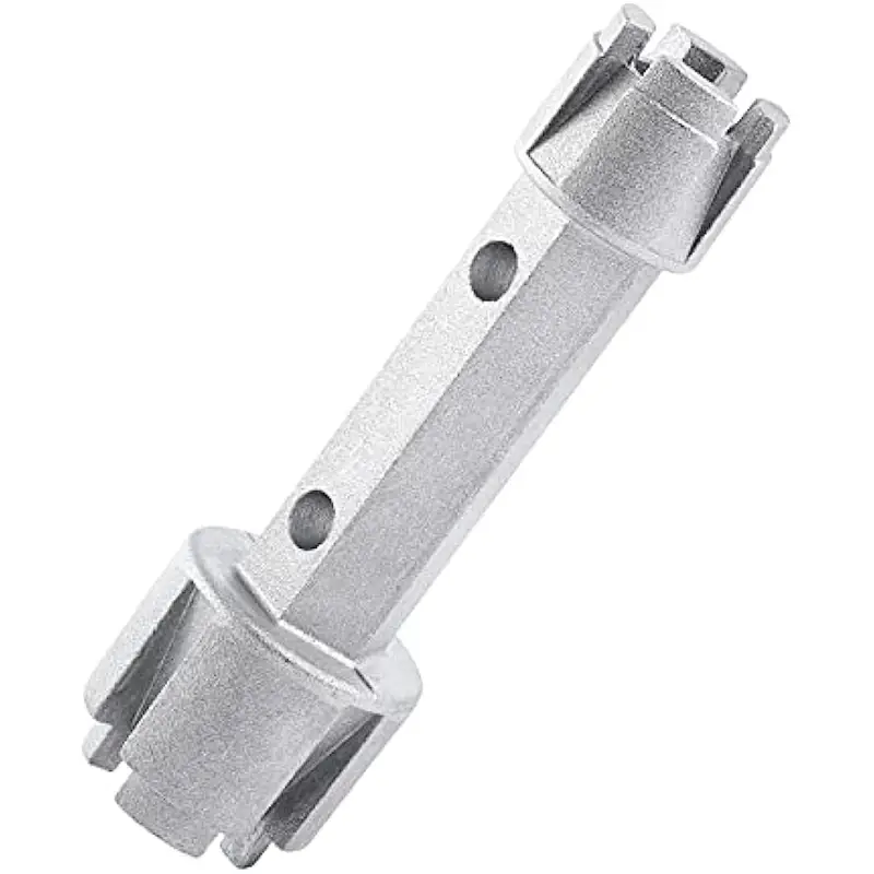 Tub Drain Remover Wrench Use To Install And Remove Most Bath And Shower  Drains And Closet Spuds Square Plastic Toilet Seat Nuts, Silvery - Temu