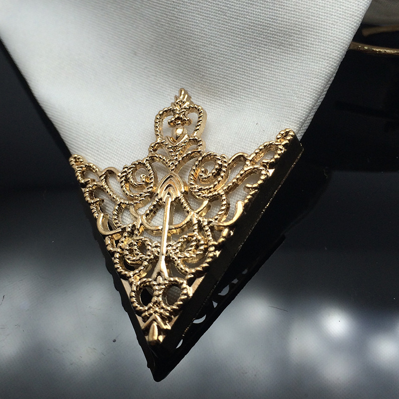 Bohemian Court Style Collar Buckle Pin for Shirts