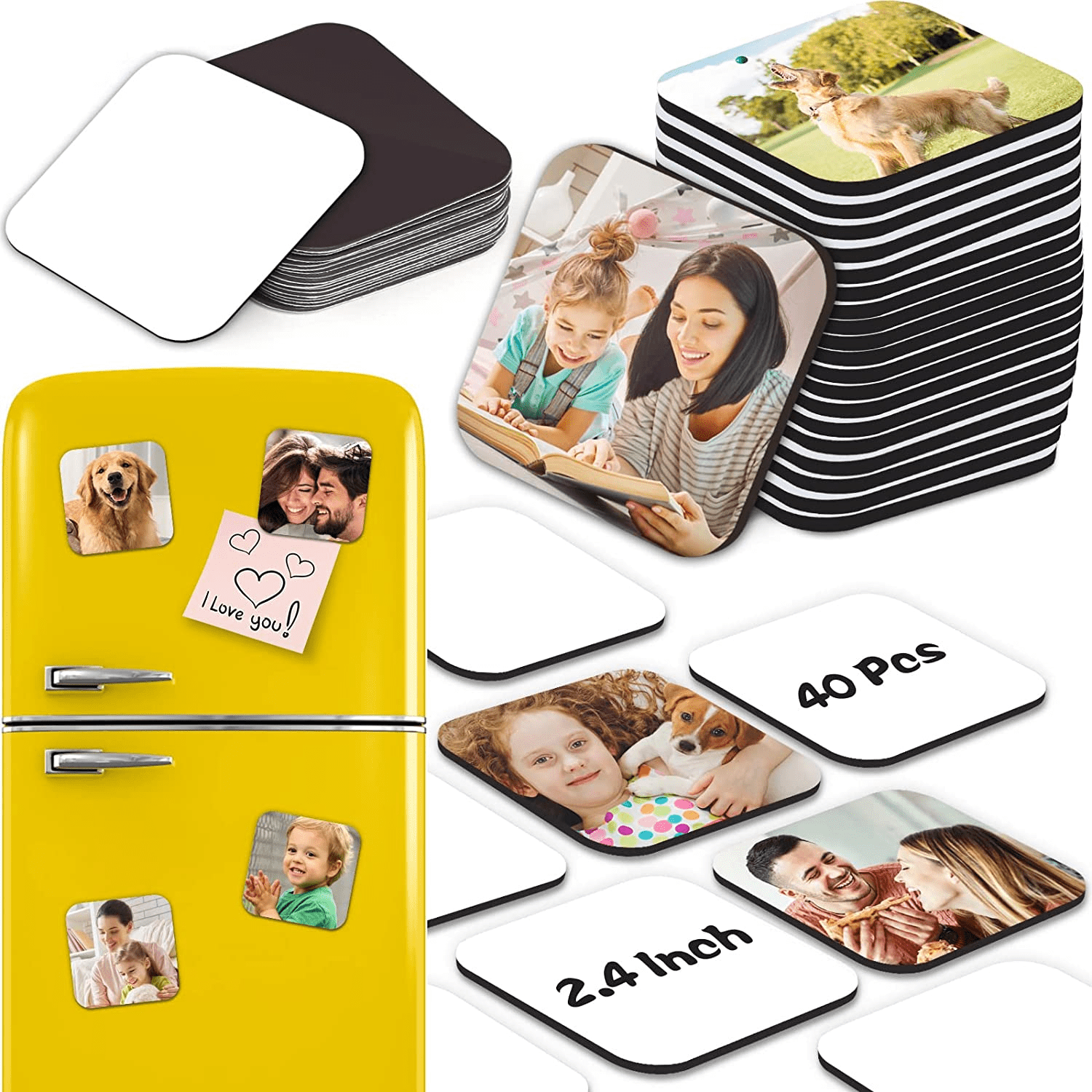 Sublimation Blank Fridge Magnets For Home And Office - Temu