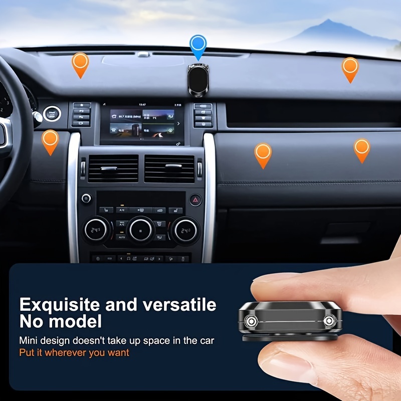 Magnetic Phone Holder Car Upgrade Foldable Magnetic Phone - Temu
