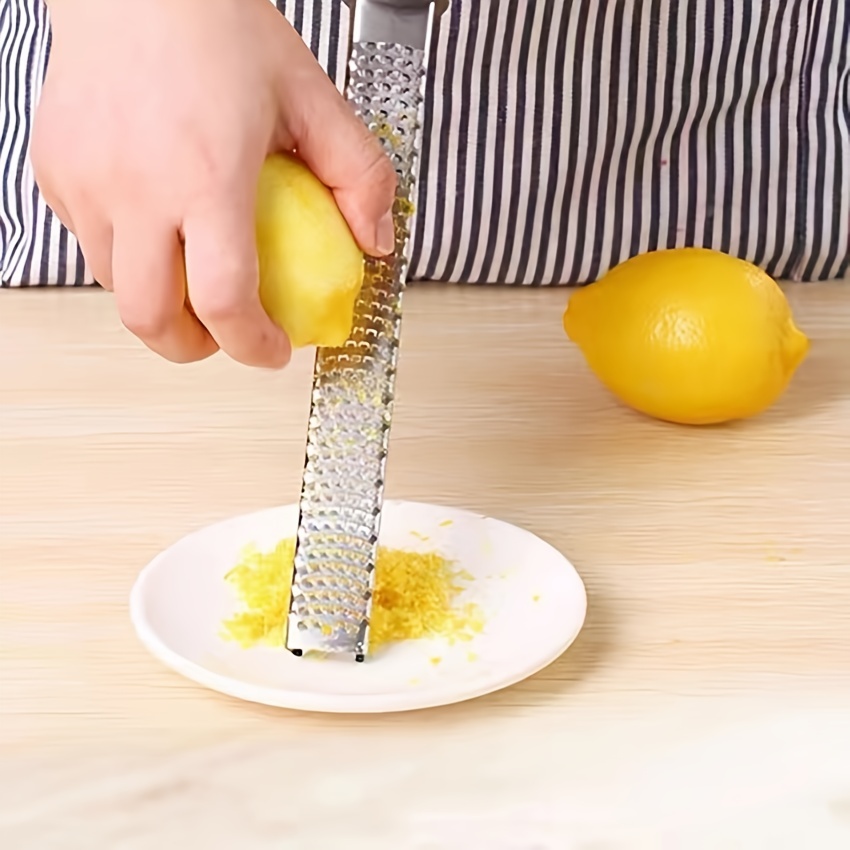 1pc Cheese Grater, Lemon Zester, Chocolate Grater With Small Tool