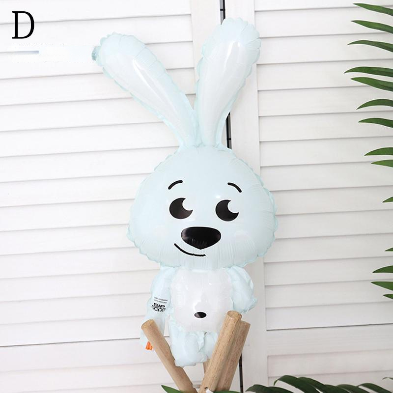 Cartoon Animal Foil Balloons Rabbit Fox Penguin Hippo Tiger - Temu Malaysia