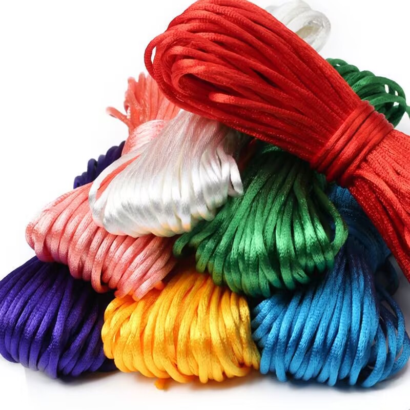 5mm Polyester Cord, DIY Projects, Polyester Rope, Knitted Rope