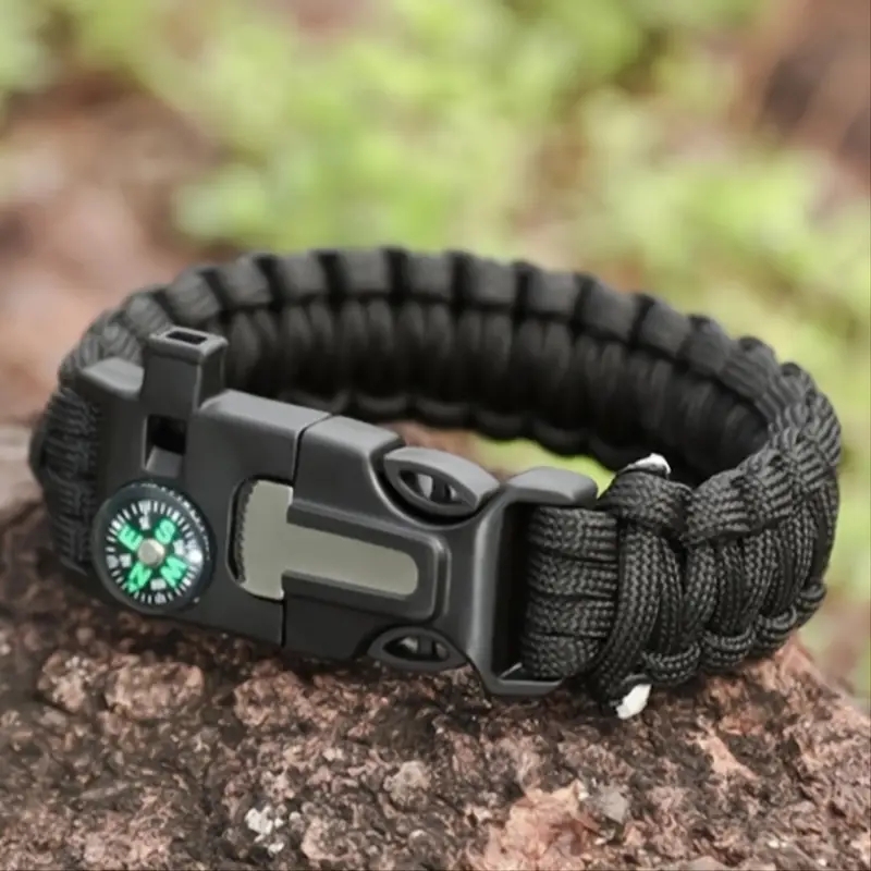 The Ultimate Paracord Survival Bracelet Kit by LAST MAN Survival Gear