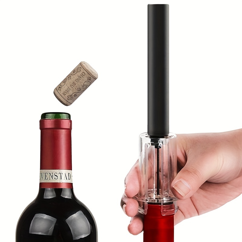 Air Pump Wine Bottle Opener Kitchen Gadgets Manual Wine - Temu