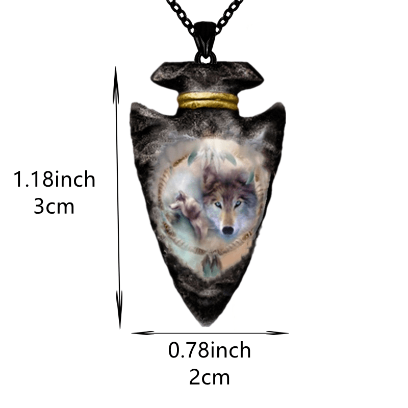 Punk Hip Hop Geometric Triangle Pendant Necklace
