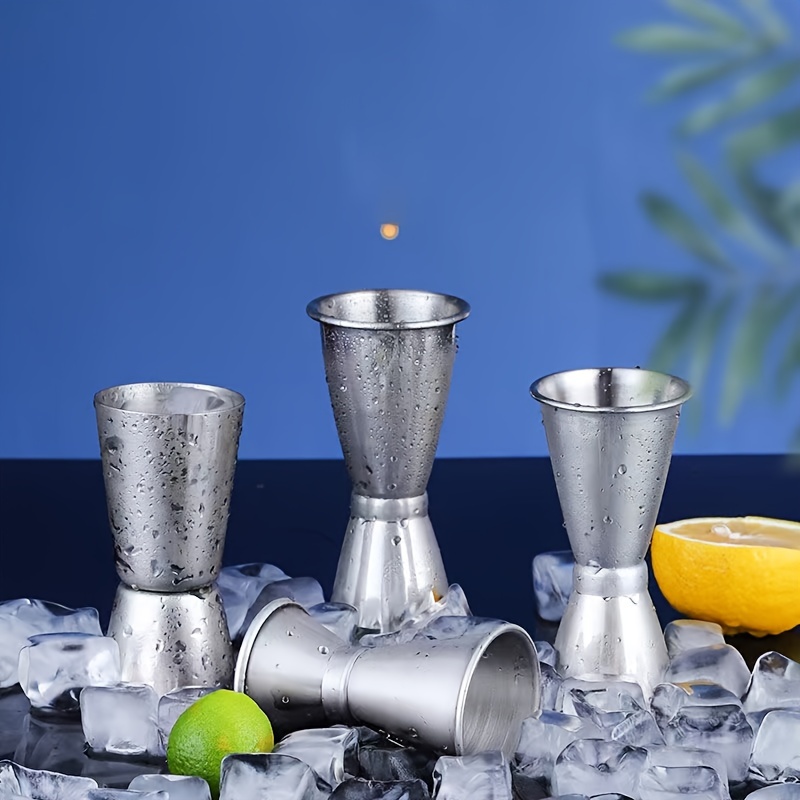 Spirit Measures 25Ml/50Ml, Shot Measure Drinks Jigger Craft Dual Drinks  Measuring Cup for Party Wine Drink Shaker