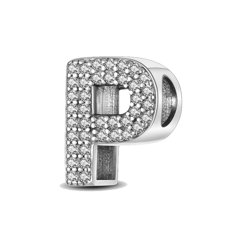 Alphabet Letter Charms P