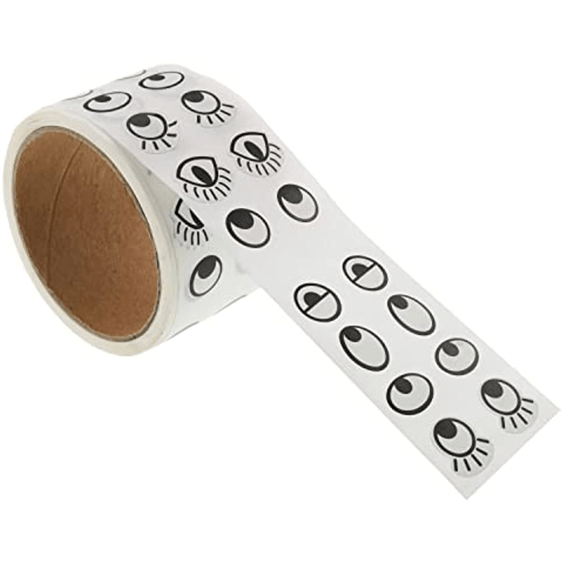 Black and White Eye Stickers