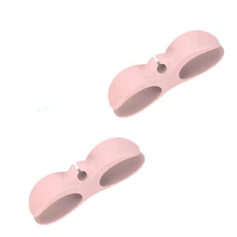 2pcs Plug Holder Self-adhesive Plug Hook Kitchen Cable Organizers