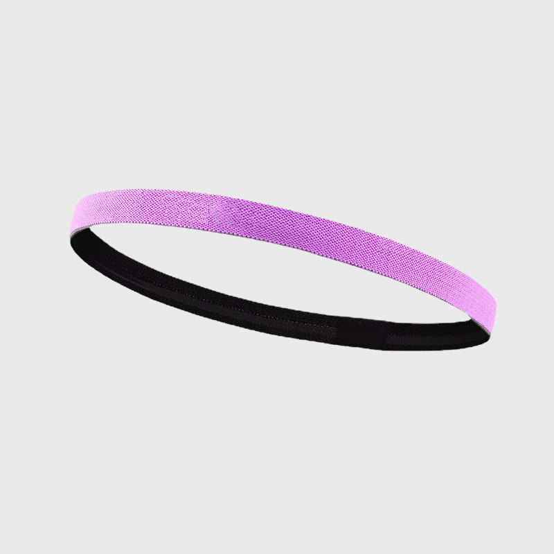 Unisex Thin Elastic Sports Yoga Gym Anti Slip Headband Rubber Hair Band  Headw !