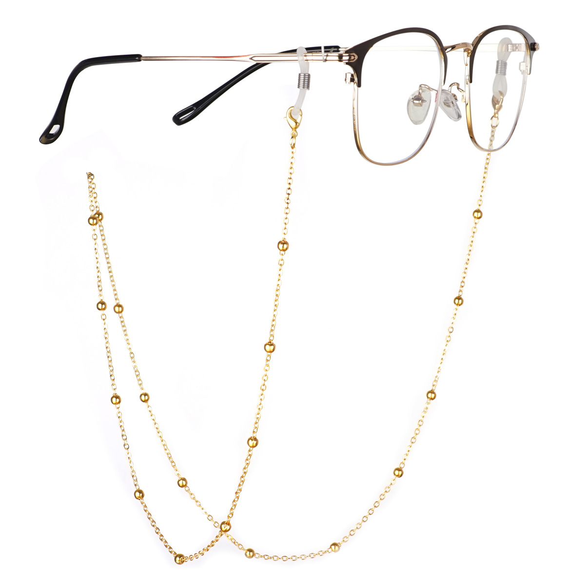 Plastic Eyeglass Chains -Small Links With Ring in Center - Eyeglass Chains  - Eyewear Accessories