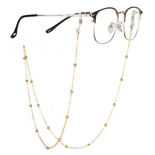 Women Fashion Hollow Moon Star Eyeglass Chain Eyeglass Sunglasses Reading  Metal Glasses Chain Eyewears Cord Holder Jewelry
