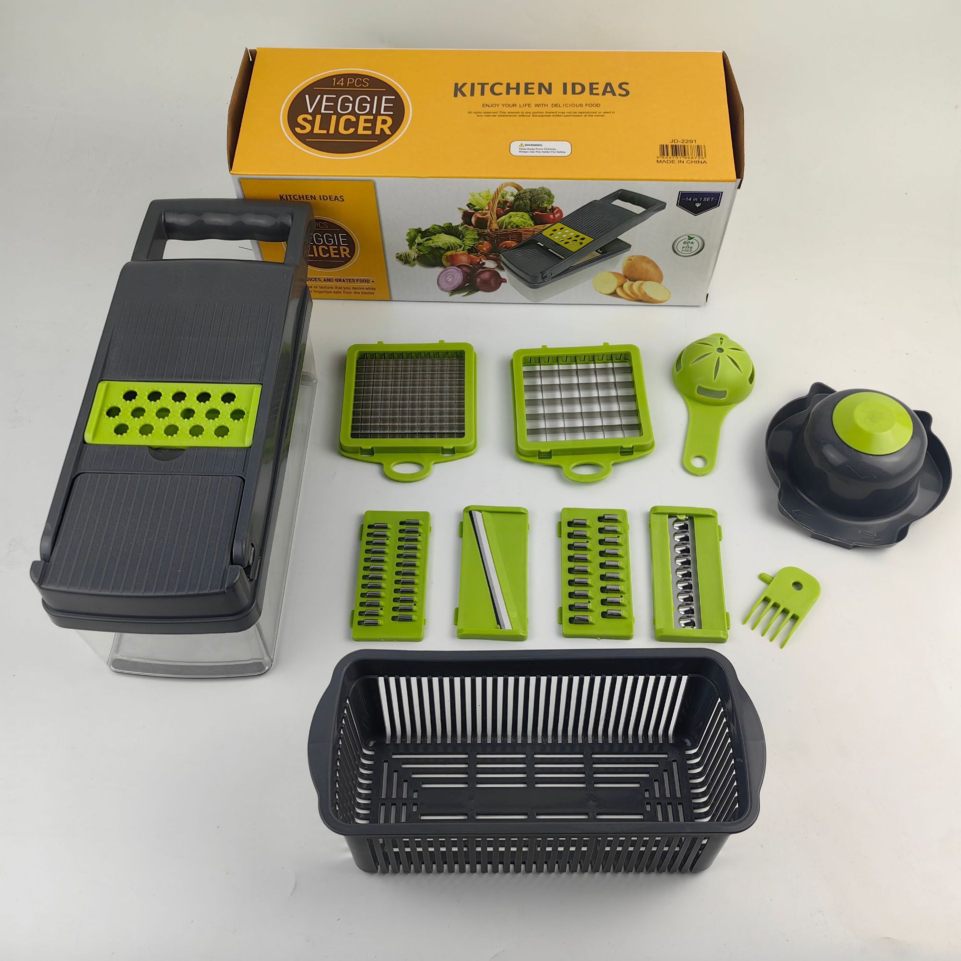 Upgrade Your Kitchen With This All in one Vegetable Chopper - Temu