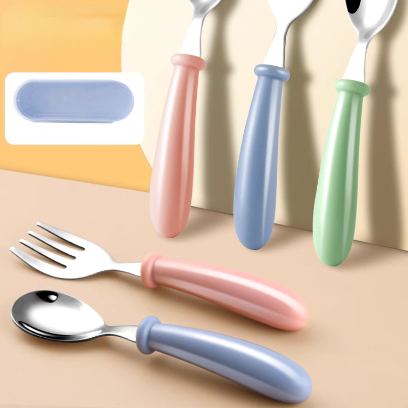 Set fourchette et cuillère sans BPA pour enfant Fées danseuses - A  Table/Vaisselle et couverts pour enfants - Lilooka