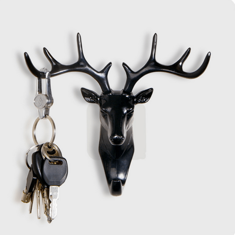 American Antler Decorative Hook Self-Adhesive Punch-Free Wall