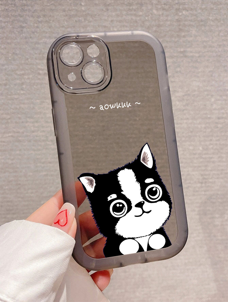 Meow meow meow Graphic Pattern Anti fall Silicone Phone Case Temu