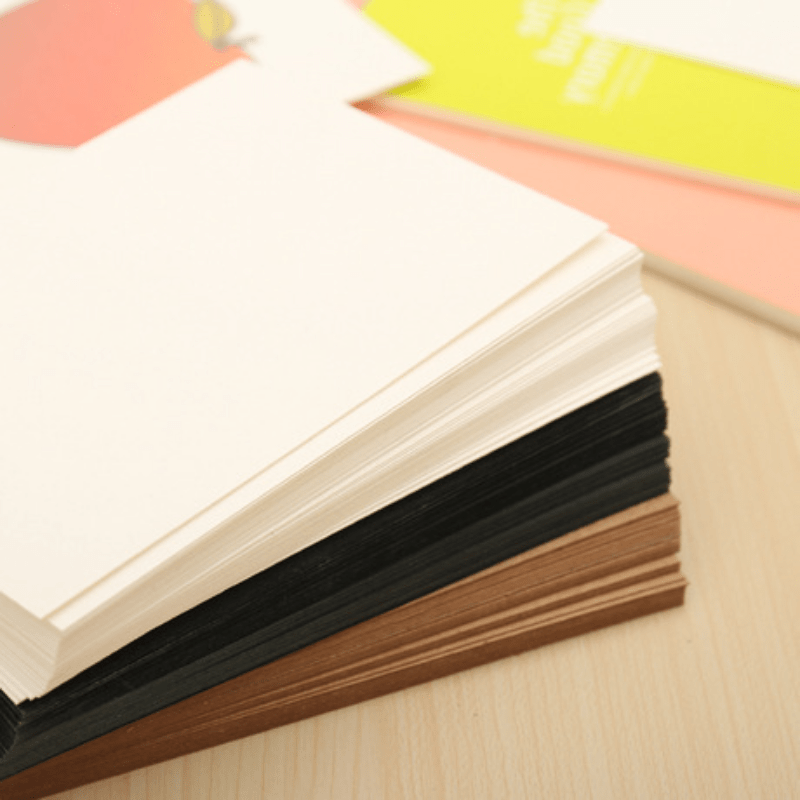 100 Sheets Brown Kraft Cardstock Thick Paper, A4 8.26 X 11.69