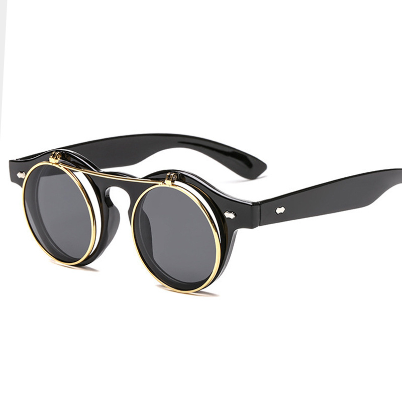 1pair Men One-piece Lens Geometric Frame Fashion Glasses For Daily