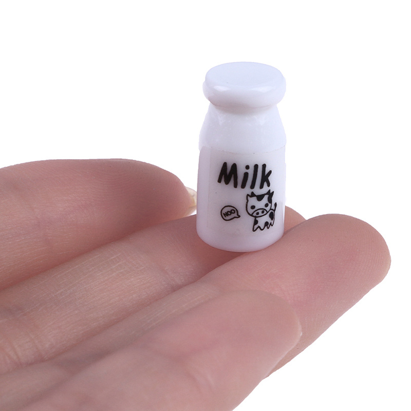 3/5/6/8/10pcs 1/12 Dollhouse Miniature Resin Bottle Simulation