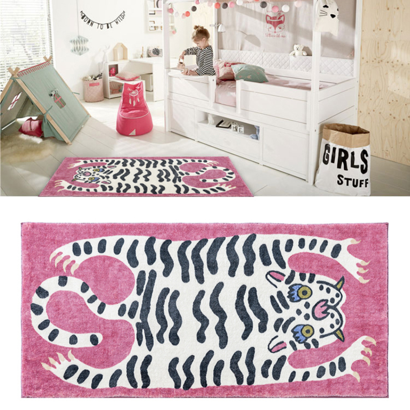 Leopard Bedroom Indoor Mat Non slip Graphic Bedroom Carpets - Temu Japan