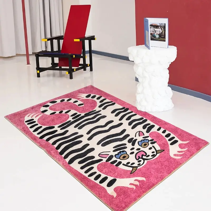 Leopard Bedroom Indoor Mat Non slip Graphic Bedroom Carpets - Temu Japan