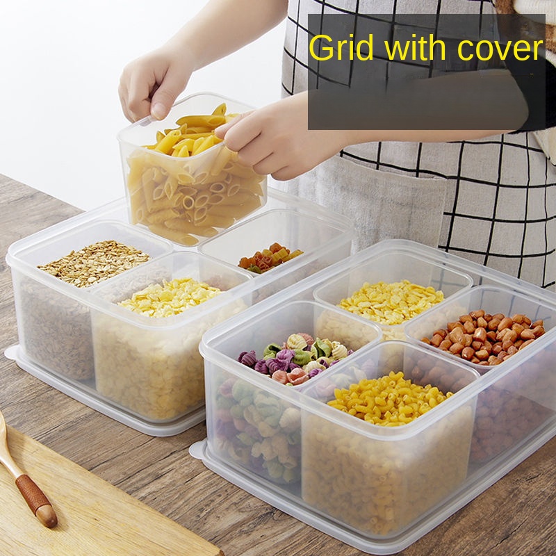 Food Fresh Storage Box Container Kitchen Fridge Organizer Case Drain Plate  Meat