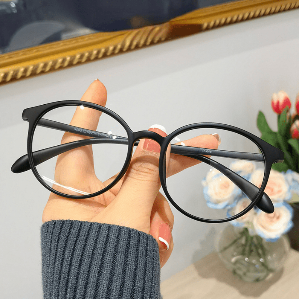 9pcs Women's Flame Design Lens Novelty Eyeglasses, Fashion Frames For Daily  Decoration Or Party Gathering