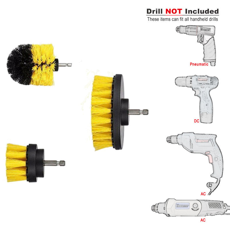 Set de 15 cepillos de limpieza para auto Holikme