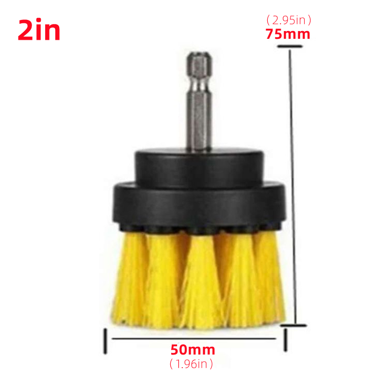 Electric Drill Brush Attachment Drill Brush Set Scrubber Brushes Household  Brick Cleaning Brush Car Brush - Temu