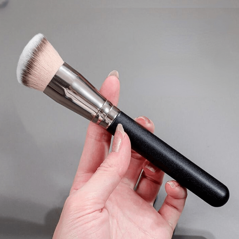 

Pro Makeup Foundation Brushes Concealer Brush Under Eye Mini Angled Flat Top Kabuki Nose Contour Brush For Concealing Blending Setting Buffing With Powder Liquid Cream