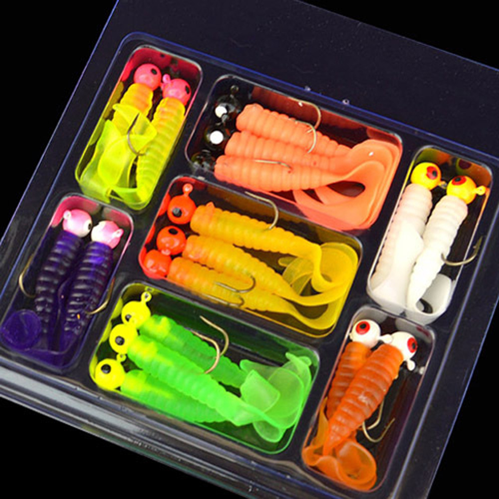 20pcs Ned Rig Jig Heads Bait Kit Fishing Mushroom Jig Lure Fishing Hooks  for Soft Bait Lures with a Plastic Box for Freshwater or  Saltwater(2.1g-20pcs) : : Sports & Outdoors