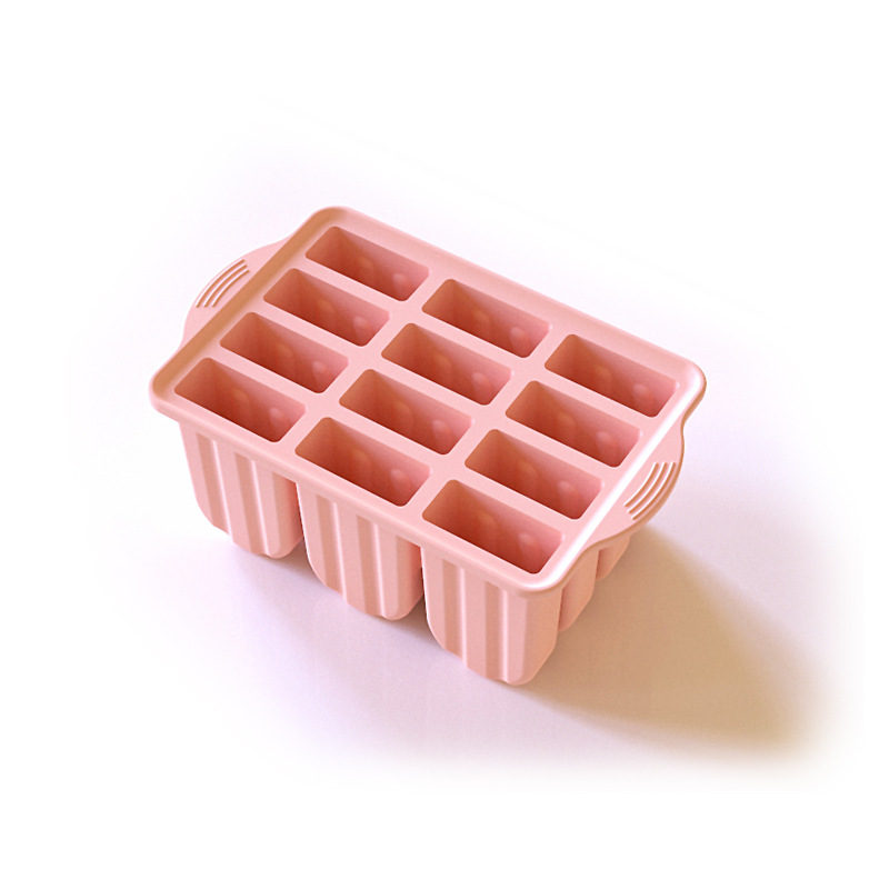 Silicone Ice Tray With Cover For Homemade Ice Cubes Freezing - Temu United  Arab Emirates