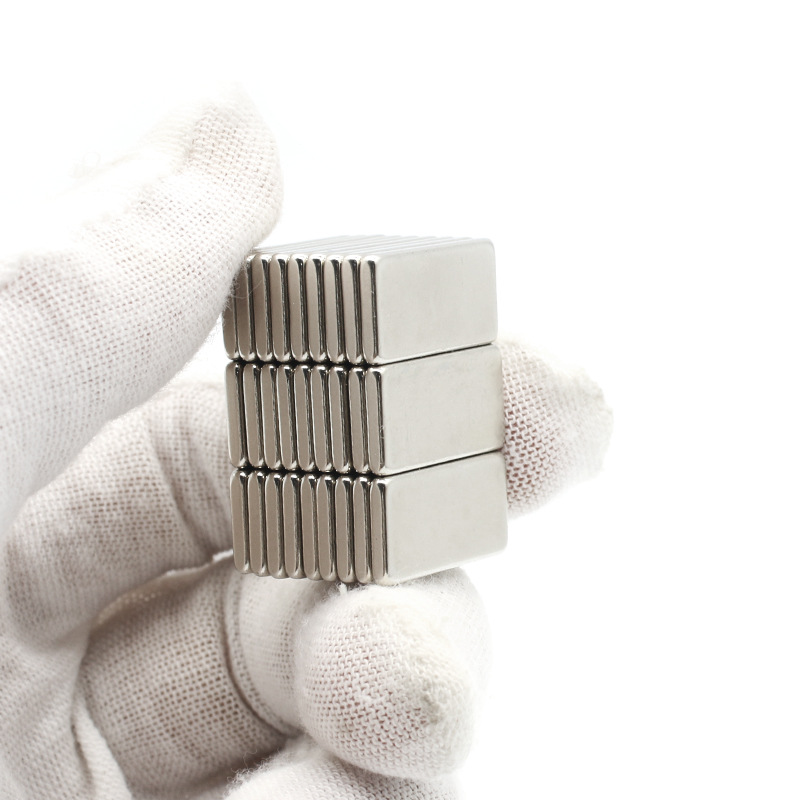 TEMU Imán de 5 piezas 20x10x2mm, Imán para Refrigerador, Disco Óptico, Forma Rectangular