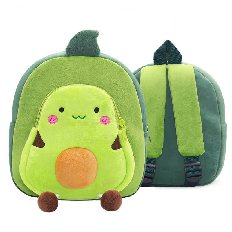 Cute Plush Fruit Cartoon Mini Travel Bag Plush Backpack - Temu Canada