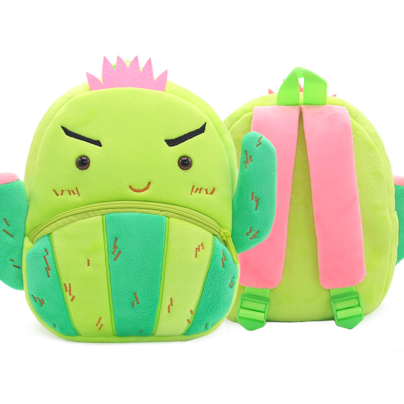 Fruit Cartoon Travel Backpack Plush Mini Bag