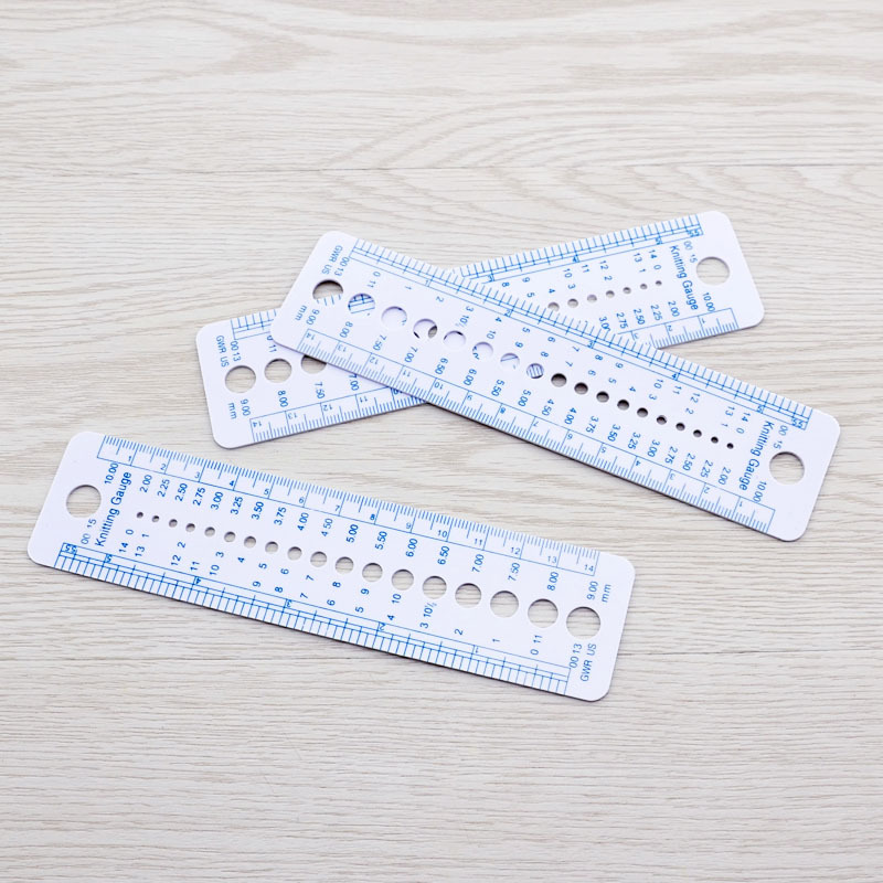 1pc Crochet Knitting Special Ruler Knitting Tool Sweater Needle